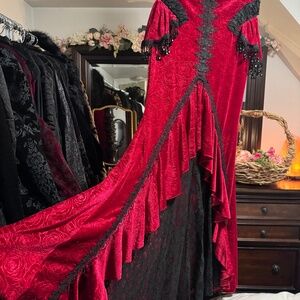 Punk Rave Fishtail Skirt small